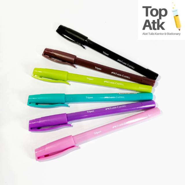 

Bolpen Tripen Faber Castell Bolpoin Ballpoint Pulpen Pena