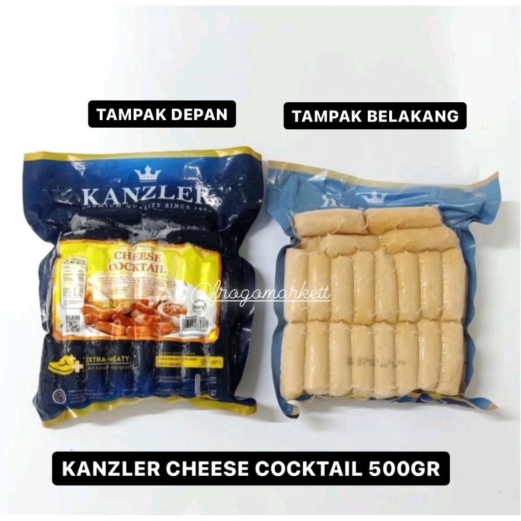 Sosis Kanzler Cheese Cocktail 500gr