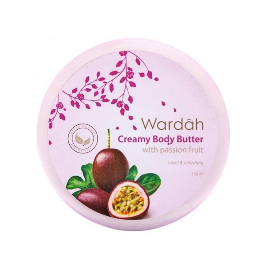 Wardah Creamy Body Butter - Passion Fruit 50ml