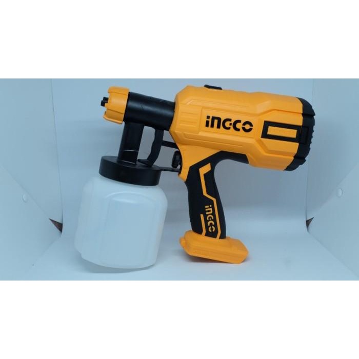 Spraygun Spray Gun Cordless 20V Ingco Csgli2001 Unit Only