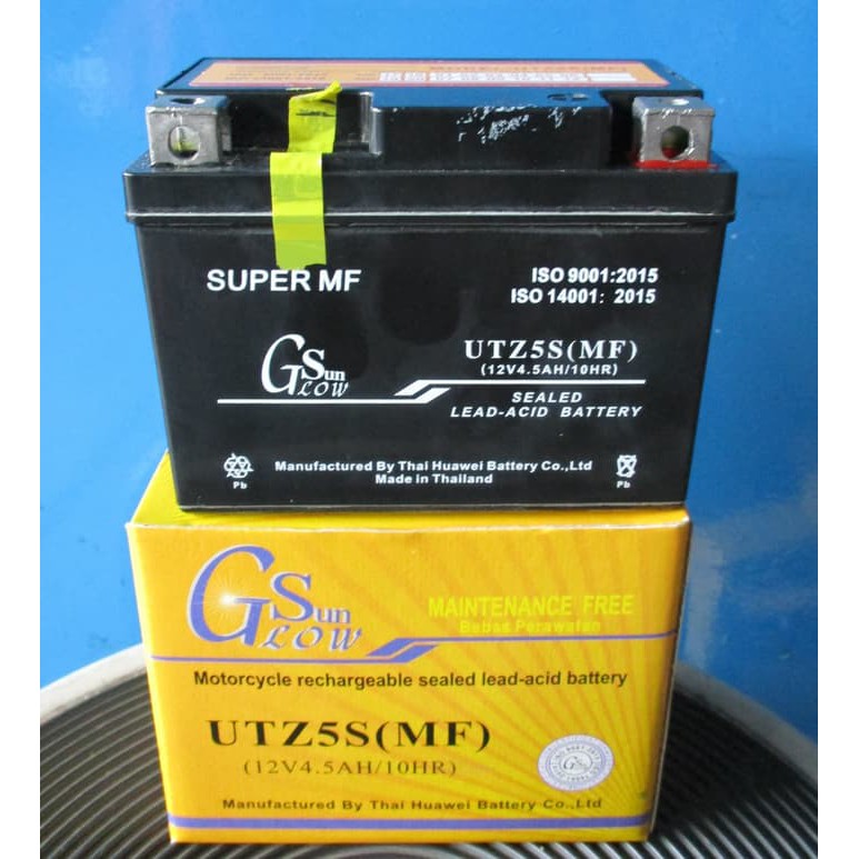 Aki Motor Maintenance Free Satria FU 150 GSun UTZ6V/Accu Kering