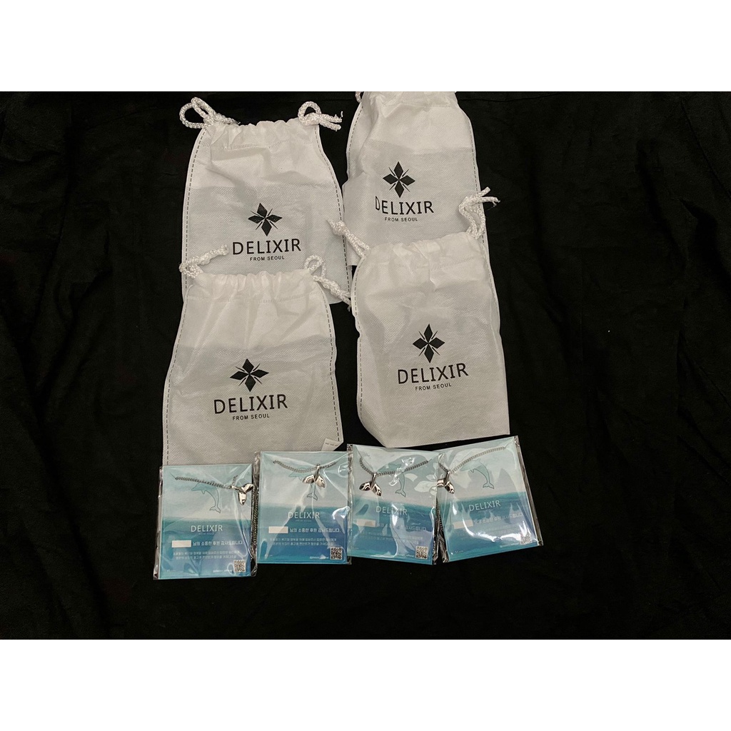 READY STOCK DELIXIR WHALE NECKLACE - JAEHYUN