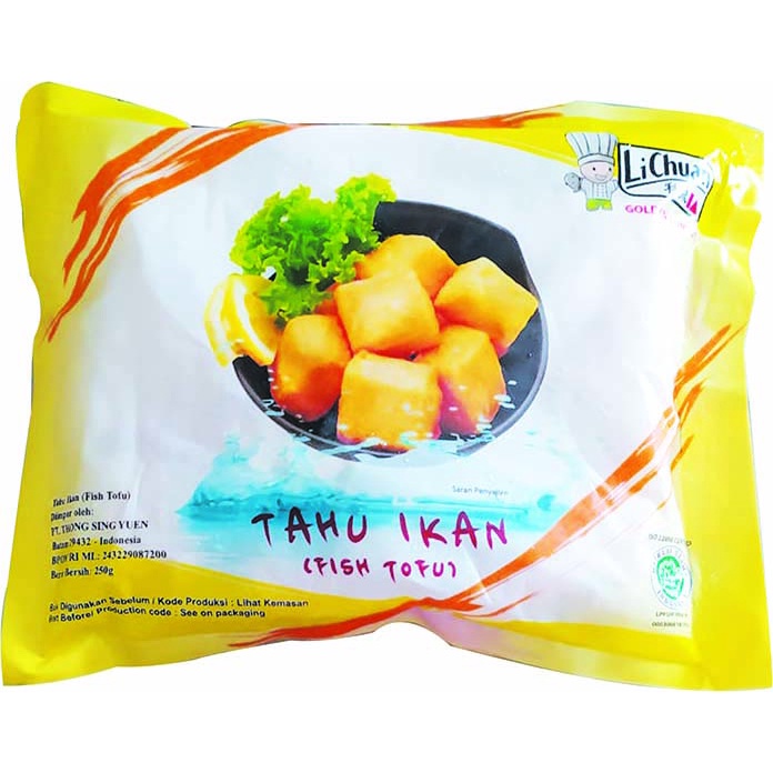 

FISH TOFU 250 GR ( LICHUAN ) | IKAN | BAKSO IMPOR | SURIMI | PRODUK IMPOR | FROZEN FOOD