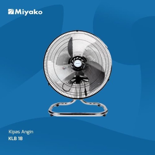 Kipas Lantai/Floor Fan Miyako KLB 18 Aluminium 18 Inch