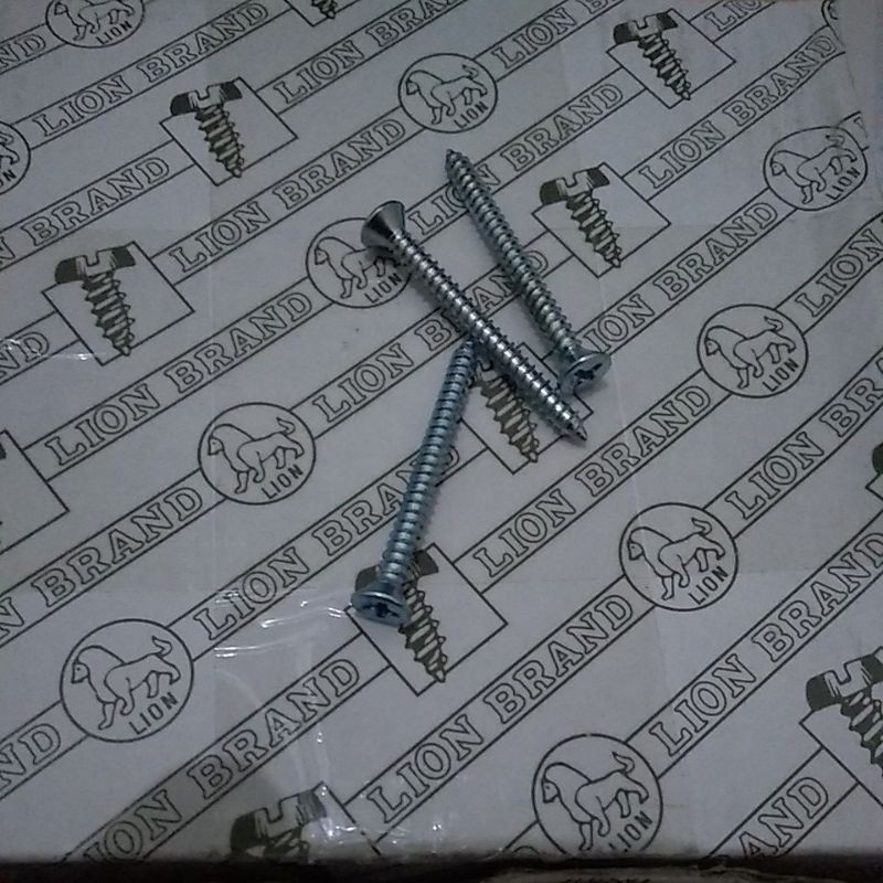 Skrup / Baut / Tapping Screws 6 x 1 &amp; 6 x 1 1/2