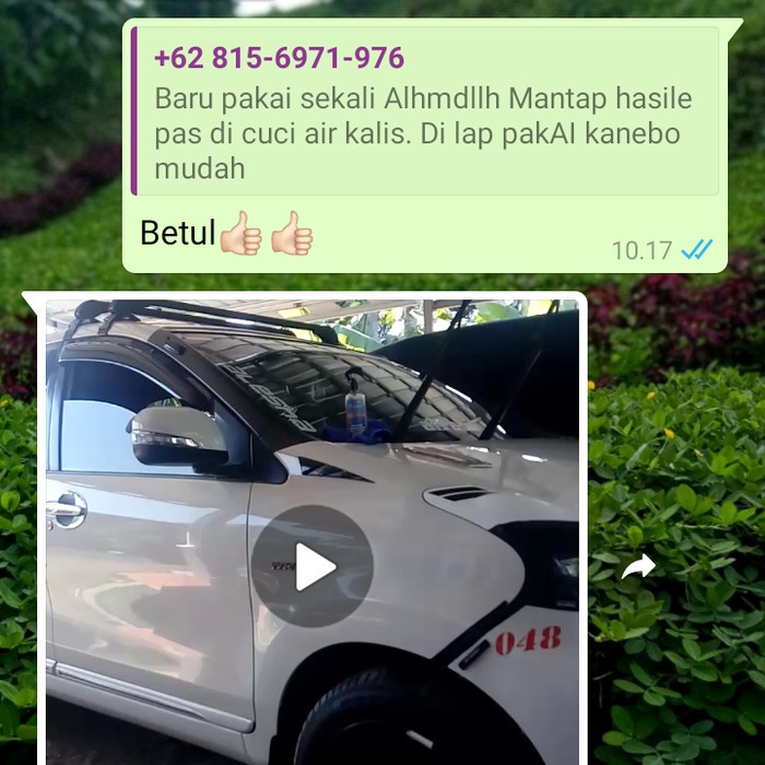 BAROKAH GAMIS GENIO auto seal Paint Protection pengkilap perawatan body mobil motor