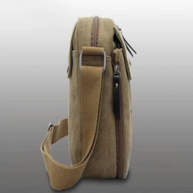 Tas Selempang Sunweb Men Messenger Bag Canvas Vintage Shoulder Crossbody BagsOutdoor Travel Bag