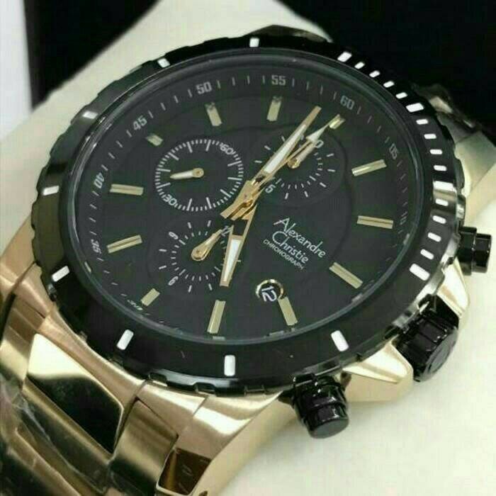 READY ALEXANDRE CHRISTIE AC 6141 PRIA GOLD BLACK ORIGINAL