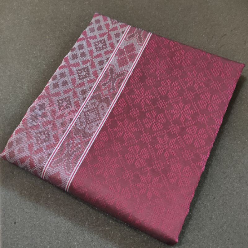 Songket Baron Maron | Songket Merah Hati | Tenun Songket Maroon