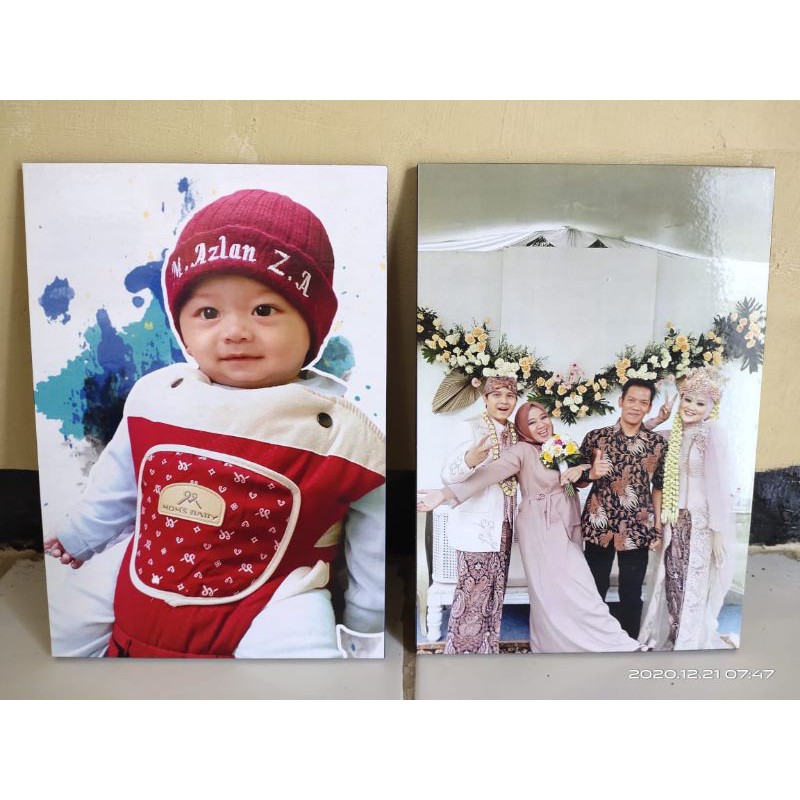 CETAK FOTO BLOK MDF 20X30
