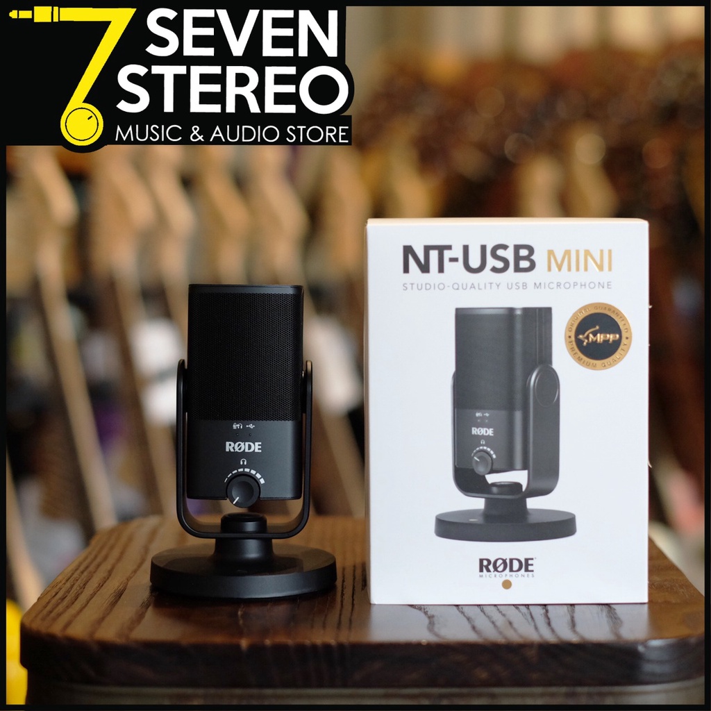 Rode NT-USB Mini STUDIO-QUALITY USB Microphone Recording Streaming