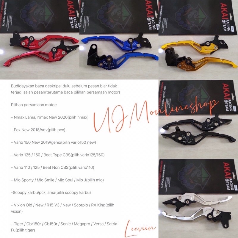 Handle Rem Sisik Model Stelan Jarum Buat Scoopy/Pcx/Adv