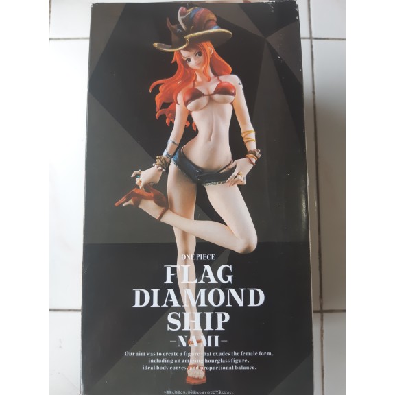 Jual One Piece Flag Diamond Ship   Nami KW Limited