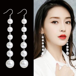  Anting  Panjang  Bunga Jewllery Mutiara  Anting  Korea 2022 