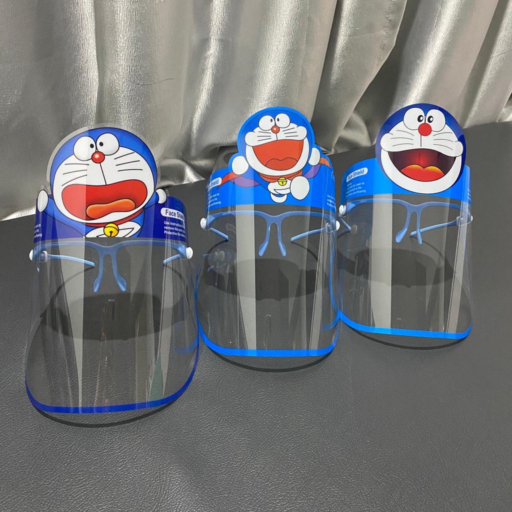 Face Shield Anak/Face Shield Anak Karakter/Face Shield Anak KACAMATA/Face Shield Anak Cartoon