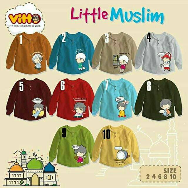 Little muslim vittokidswear