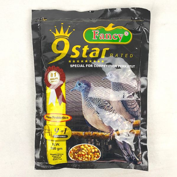 

CMK Makanan Burung FANCY9 Star Rated For Perkutut 500GR