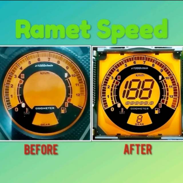 Servis speedometer honda cs1