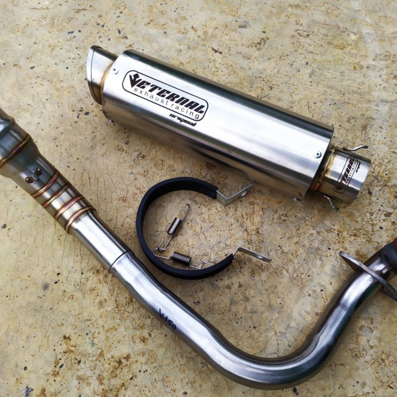 PROMO Knalpot racing ETERNAL Exhaust original nmax aerox pcx Vario 125/150 not tsukigi DBS Akrapovic-3