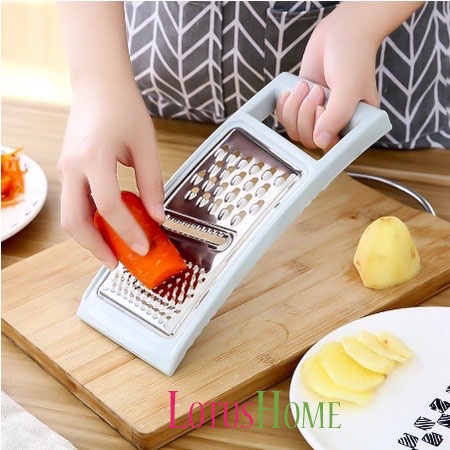 Parutan Multifungsi 3 in 1 Stainless Grater 3in1 Parutan Pemotong Sayuran