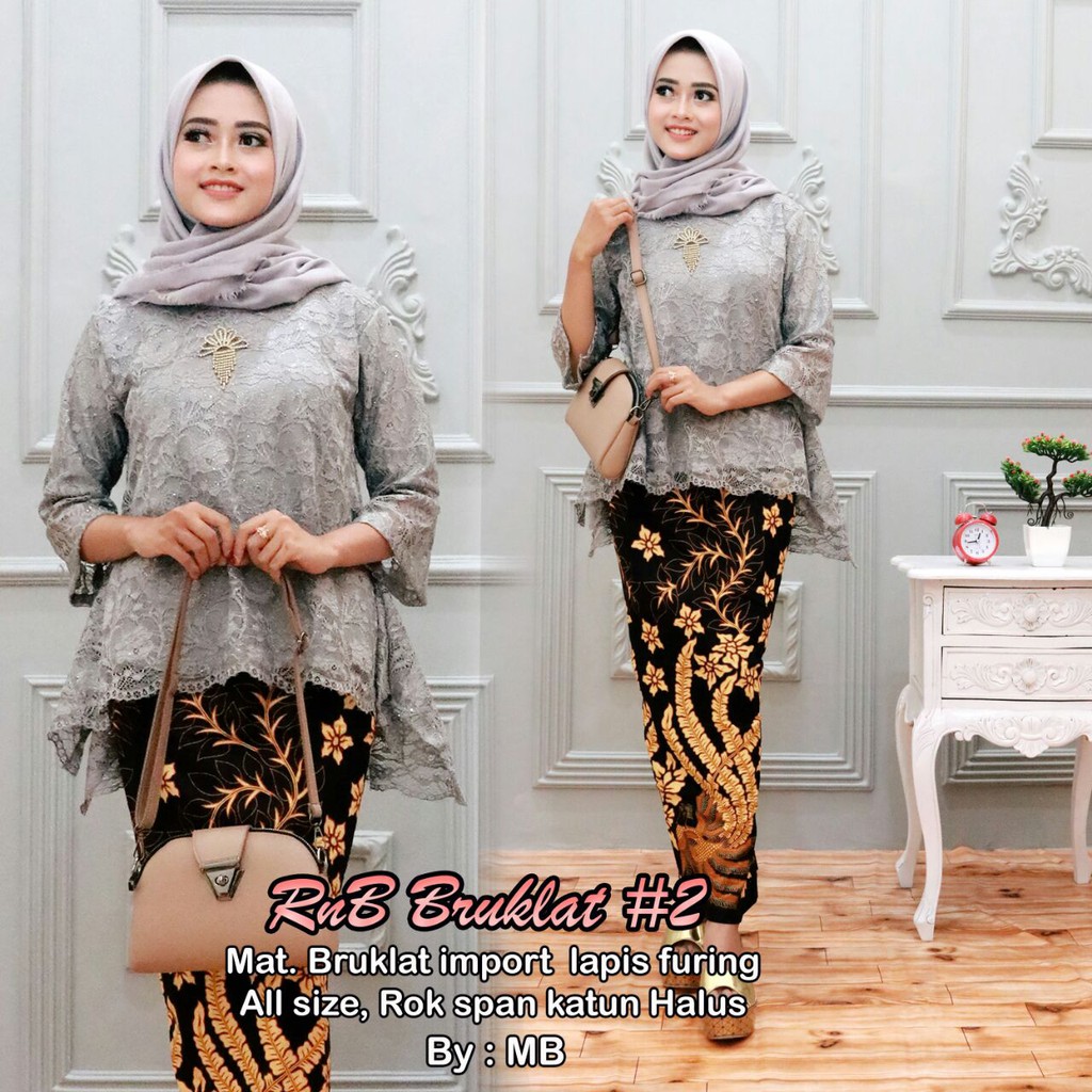 GROSIR BATIK RNB BROKAT