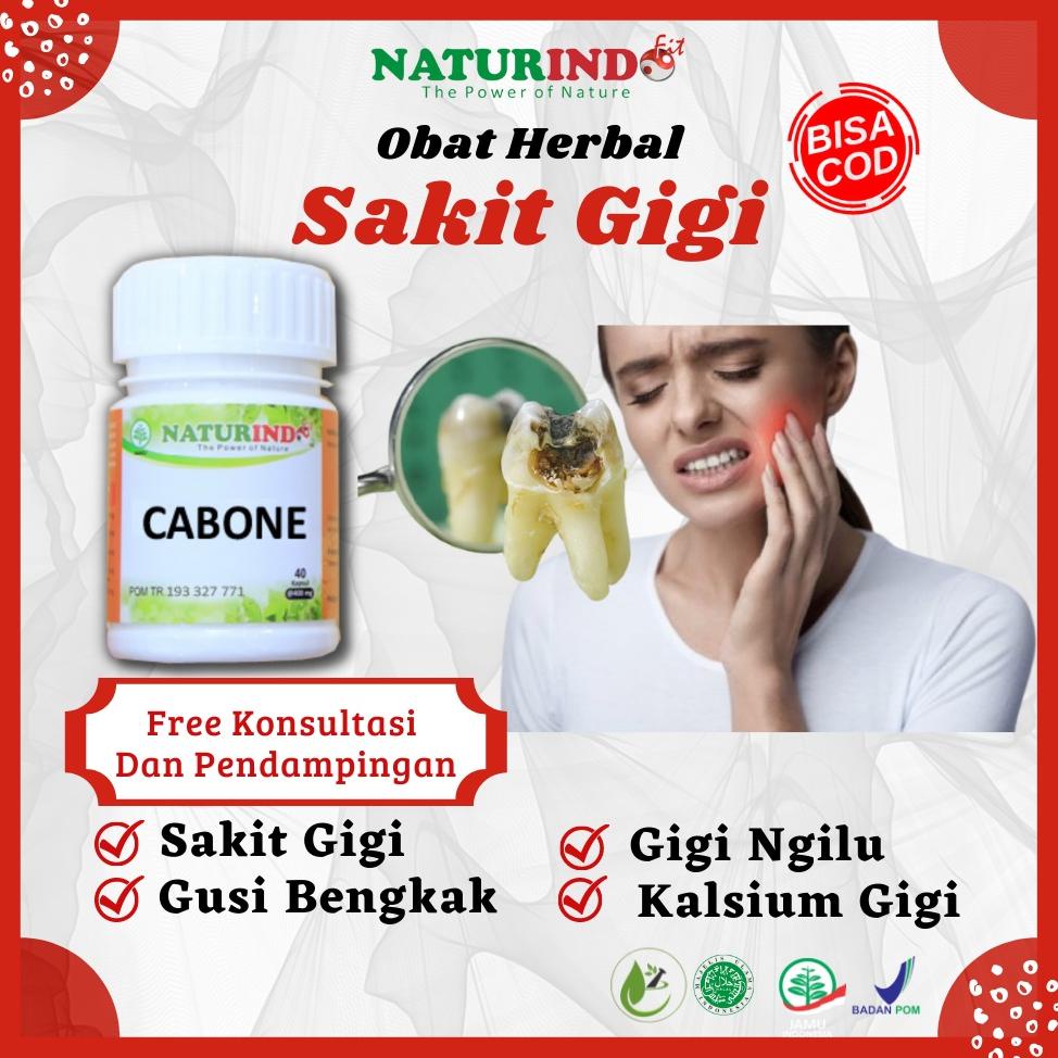 Obat Sakit Gigi Berlubang Gusi Bengkak Gigi Goyang Gigi Ngilu Anak Dewasa Ampuh Herbal Cabone Naturi