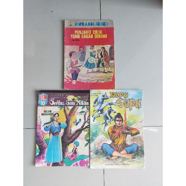 Buku Cerita Anak Klasik - 3 Buku