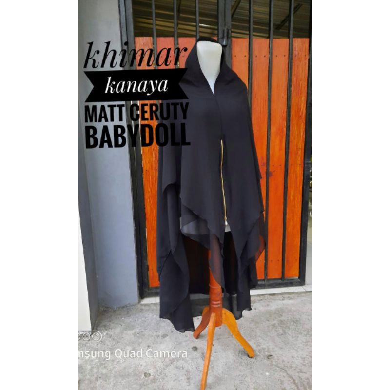 khimar KANAYA cadar temboro alnoor niqob