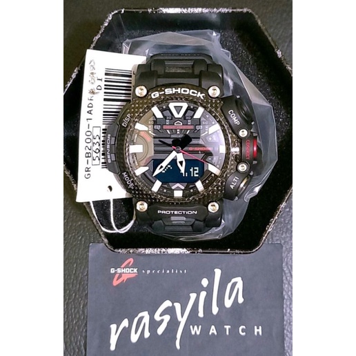 Casio G-Shock GShock GR B200 / GRB200 - 1ADR / 1A Black GravityMaster