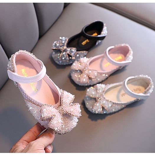 [Brandedbaby] 21-36 SEPATU ANAK CRYSTALIS IMPORT / SEPATU PESTA ANAK PEREMPUAN / SEPATU FLAT ANAK PEREMPUAN IMPORT