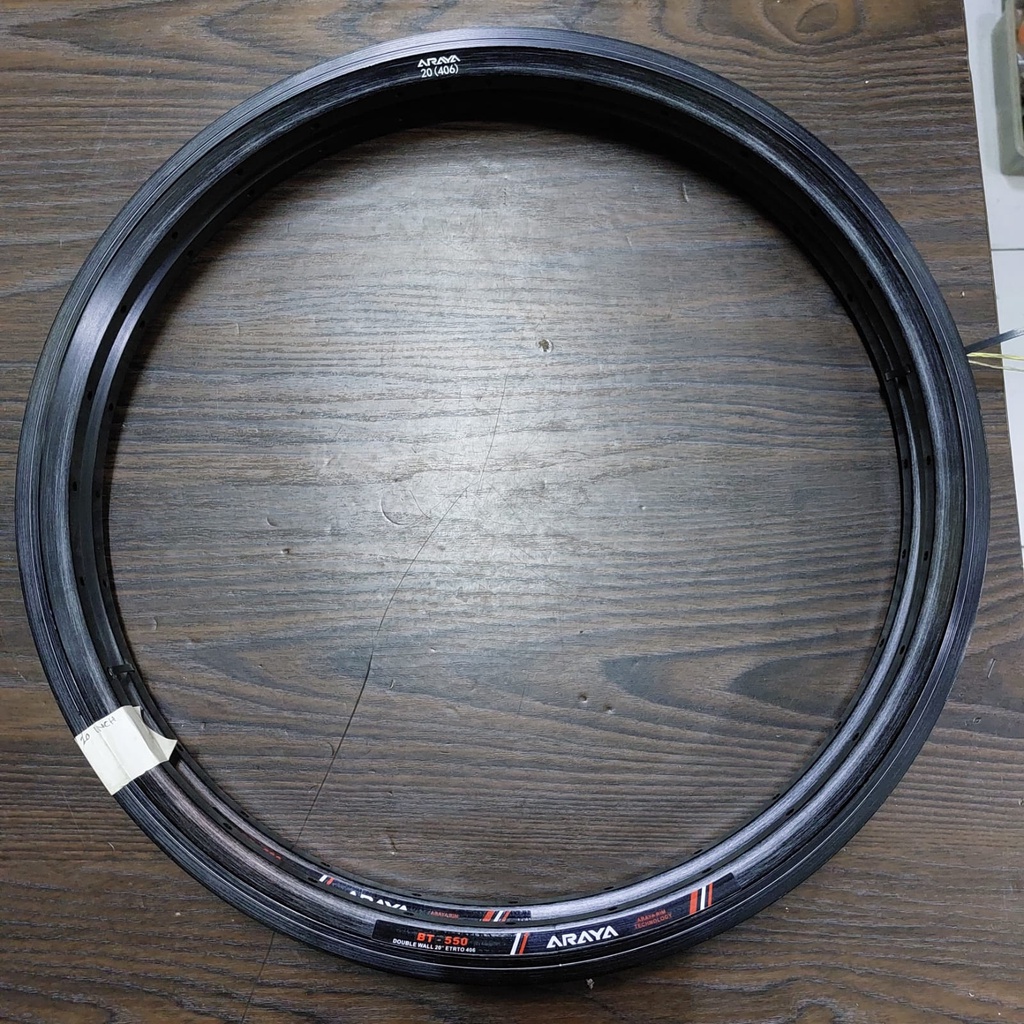 Rims ARAYA 20 Inch 28 Hole BT-550 HITAM