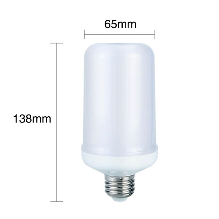 Bohlam LED Flame Effect Flickering E27 7W 1900-2200K YMJ009 High Quality