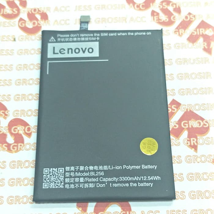 Baterai Original LENOVO BL256 , BL-256 , A7010 , K4 Note , K51C78