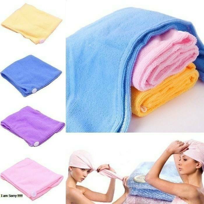 Magic Towel microfiber / handuk pengering rambut