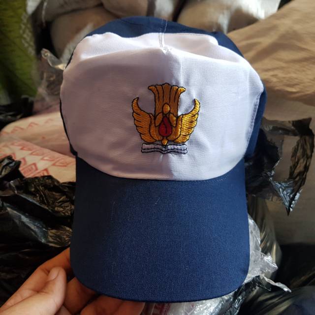 Topi SMP|SMA Kain Biasa