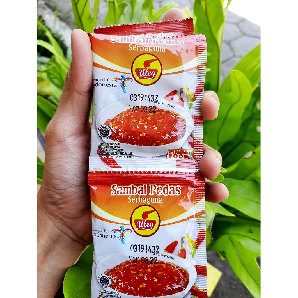 

SS175 finna uleg sambal pedas serbaguna 20g