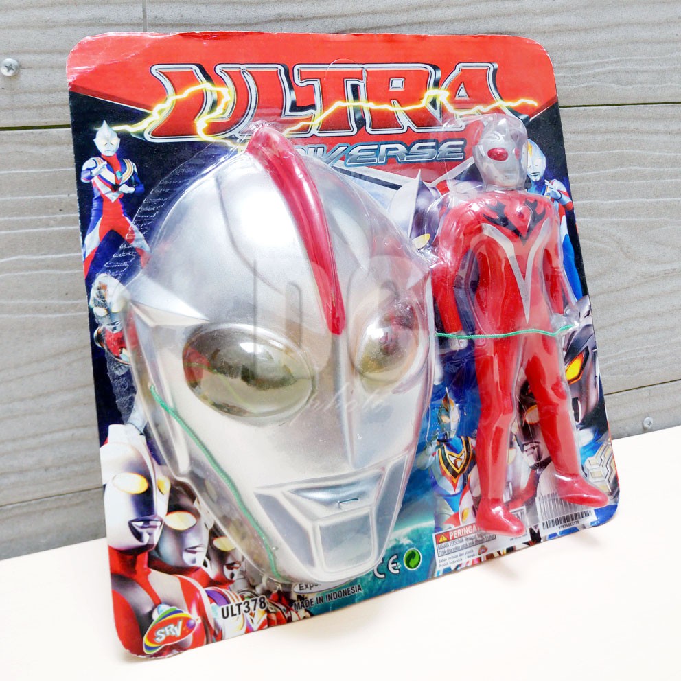 Ultra Universe 378 Mainan Action Figure Topeng Ultraman Cosplay Mask