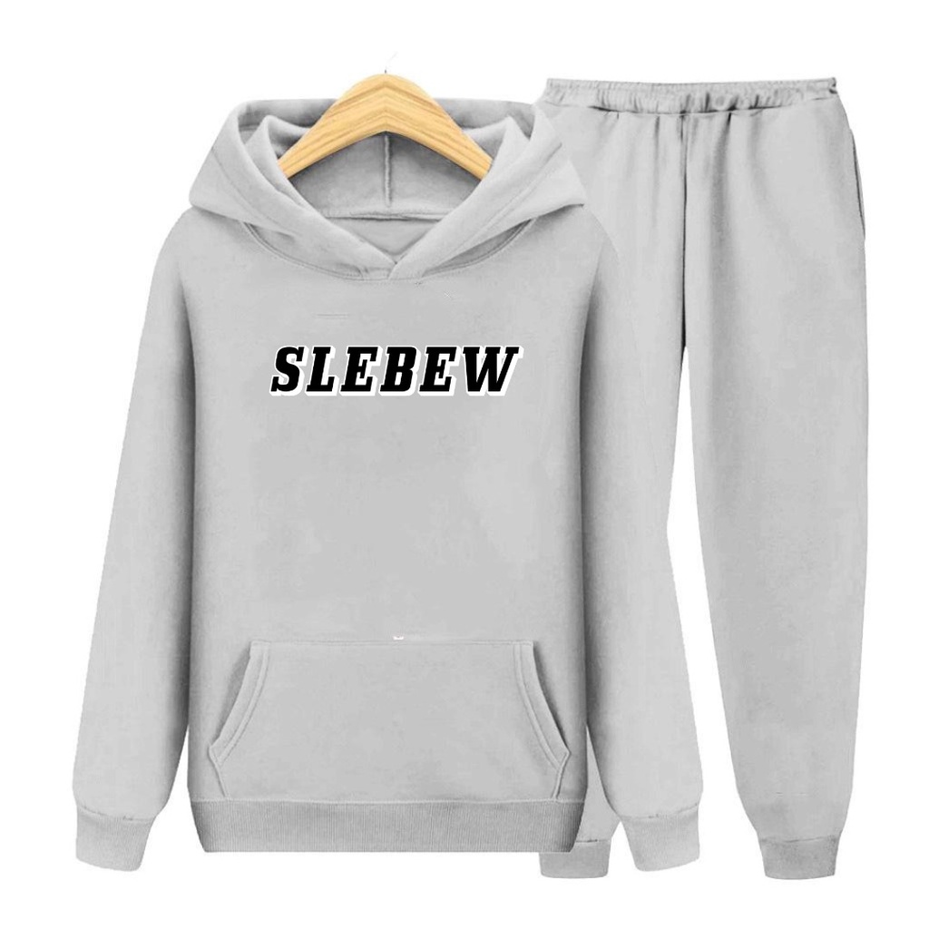 SETELAN ANAK SWEATER HOODIE SLEBEW SIZE S, M, XL, XXL