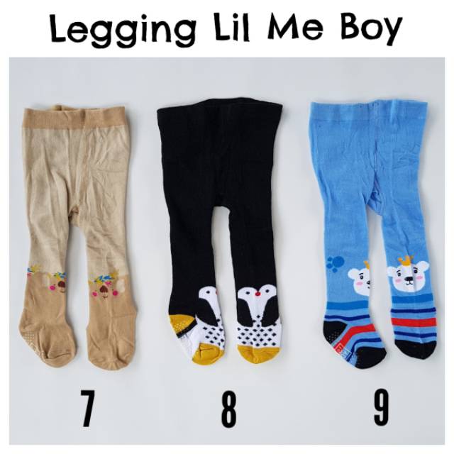 Legging Bayi Lil Me Motif Boy