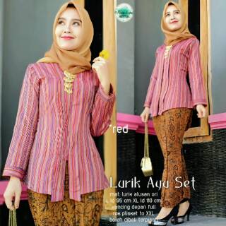 Baju Wanita Kebaya Lurik Wanita Murah Shopee Indonesia