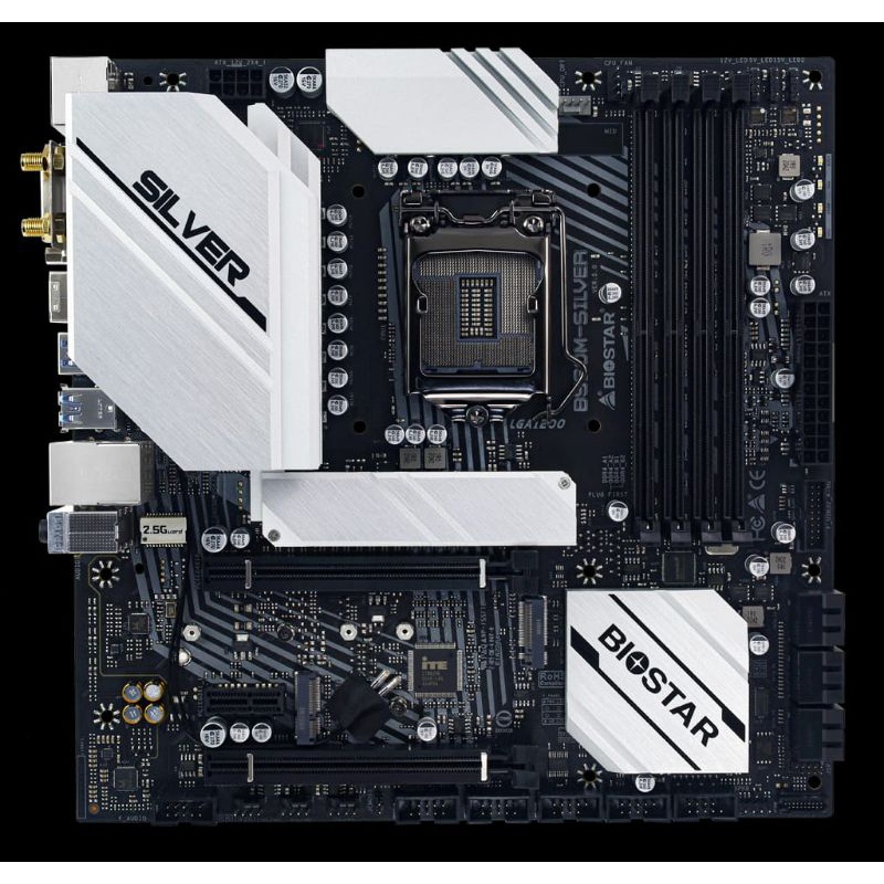 B550M-SILVER Ver. 5.x
Socket : AM4

Supports AMD Ryzen 3rd Gen


