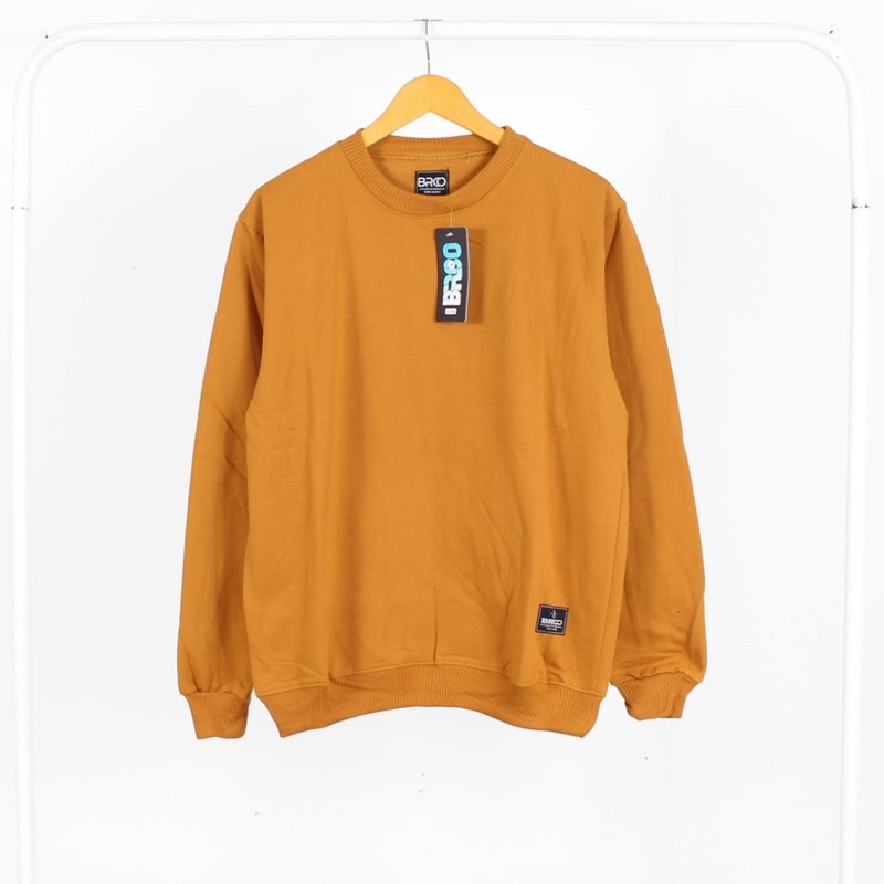 Crewneck Polos kuning kubus Orginal