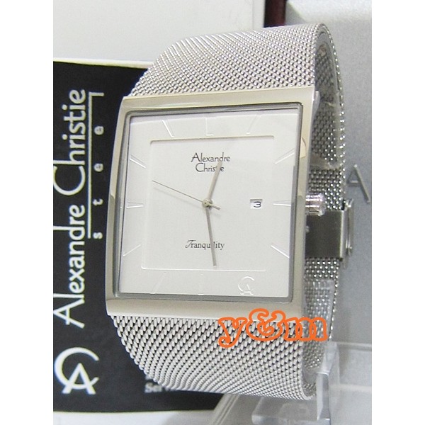 Jam Tangan Pria Alexandre Christie AC 8329 MD FSV Rantai Pasir