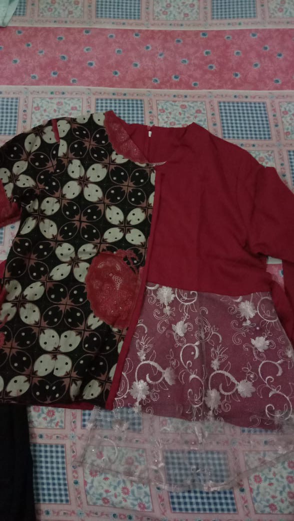 Atasan Batik Dolby Dolbi Dobby Doby Tenun Sutra Tulis Halus Katun Atbm Baron ,sarombit Atasan