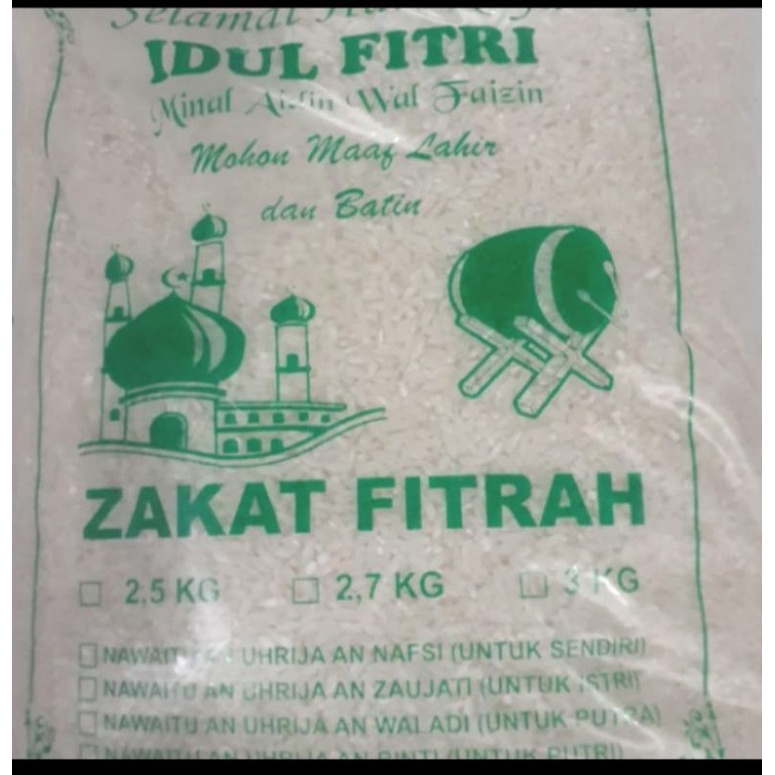 

Beras Zakat Fitrah 3kg | 2,7kg