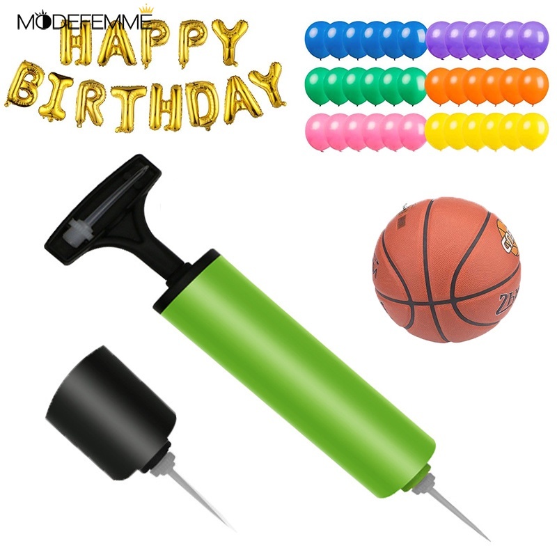 1Pc Mini Portable Hand Balloon Pump / Durable Ball Inflating Pump for Football,Basketball,Balloon