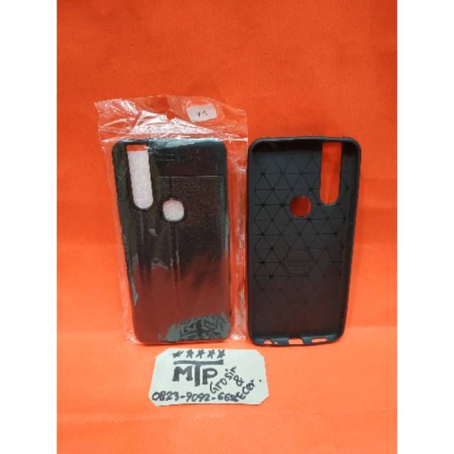 AutoFocus Vivo V15 / Leather Case Vivo v15 / casing Vivo V15