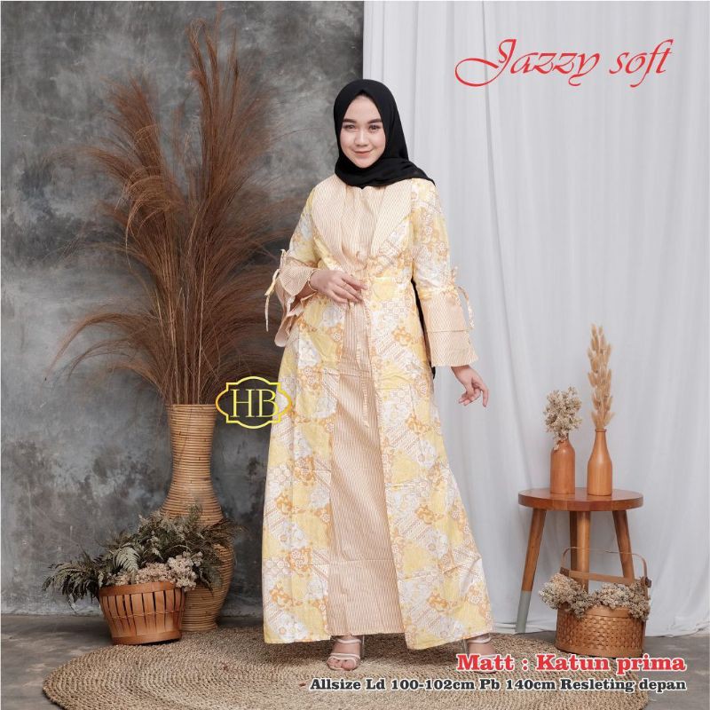 GAMIS JAZZY SOFT BEST SELLER GAMIS JAZZI ORI