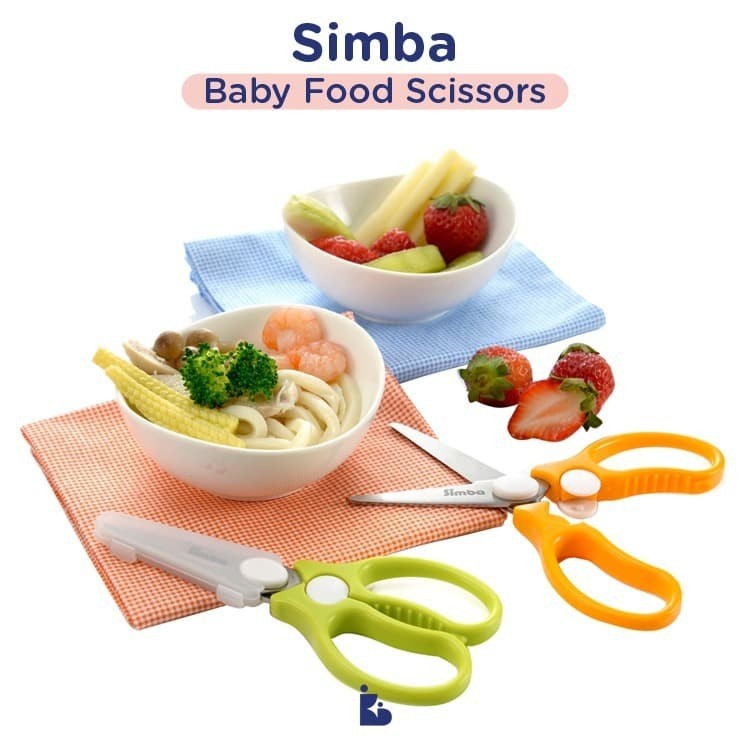 1739 Simba Baby Food Scissors / Gunting Makanan