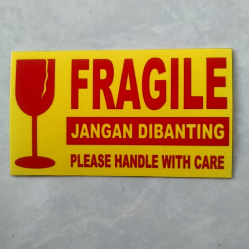 

Sticker Fragile Jangan Dibanting uk. 7x4cm